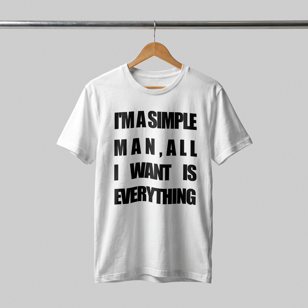 SIMPLE MAN T-Shirt