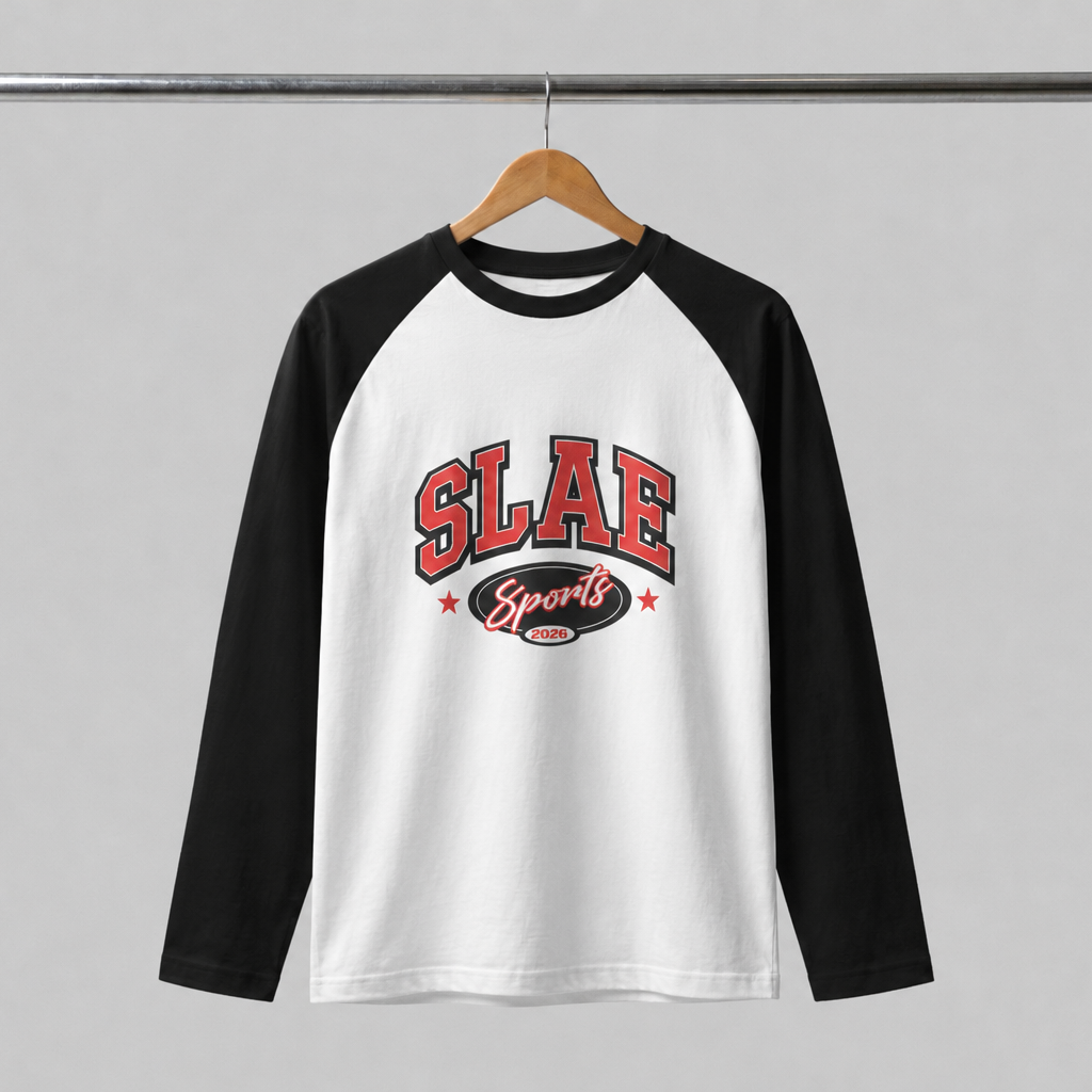 SLAE SPORTS Unisex Raglan T-Shirt