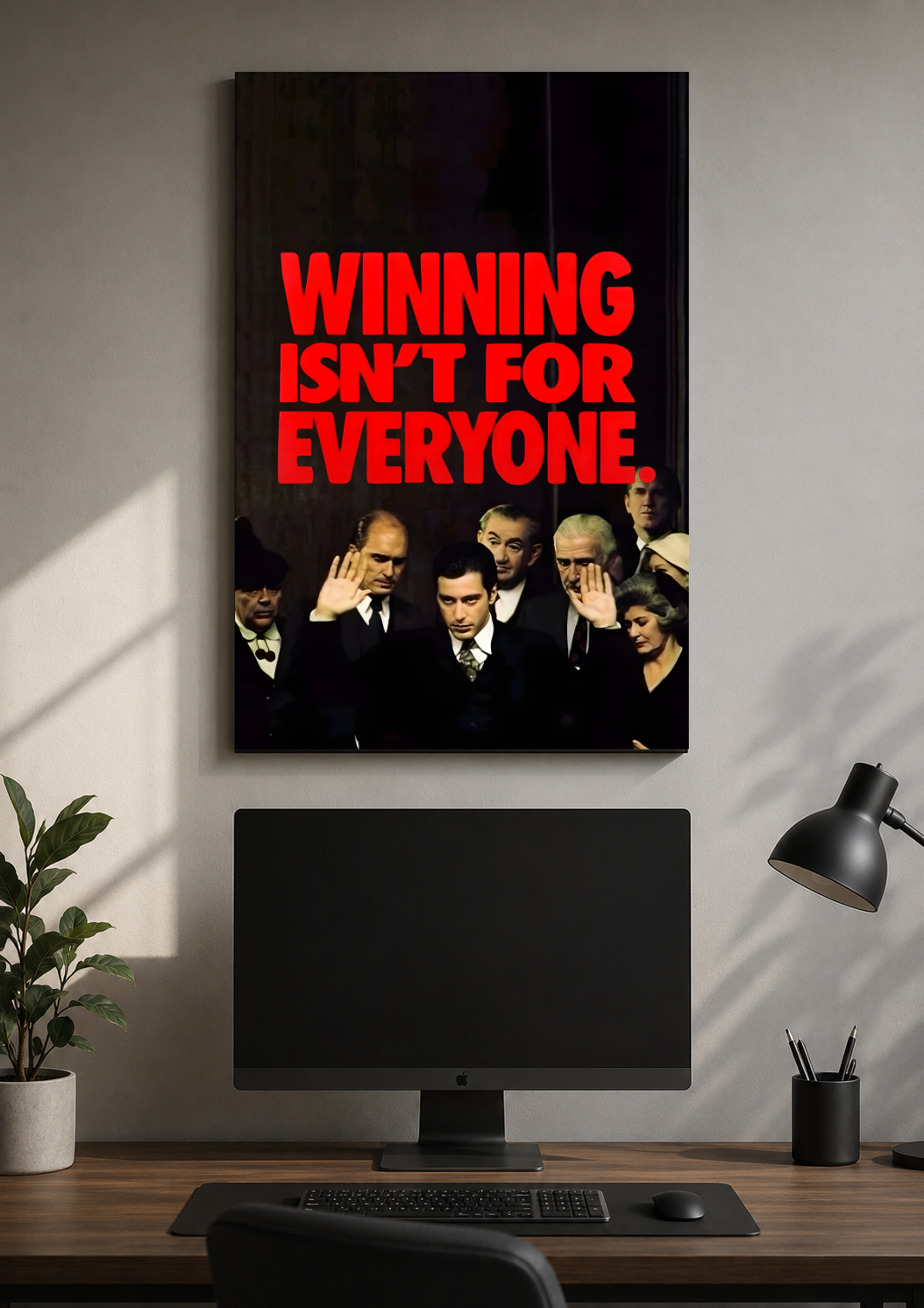 Wining isn't for everyone Poster