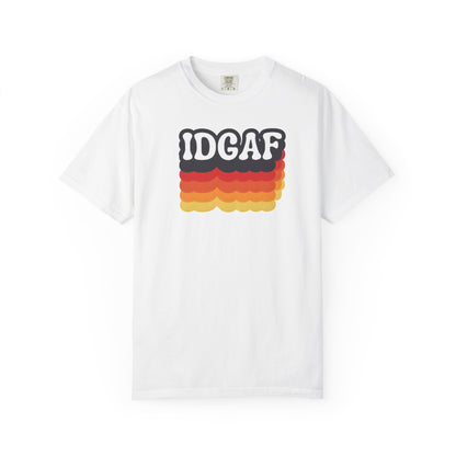 IDGAF Retro Wave T-Shirt