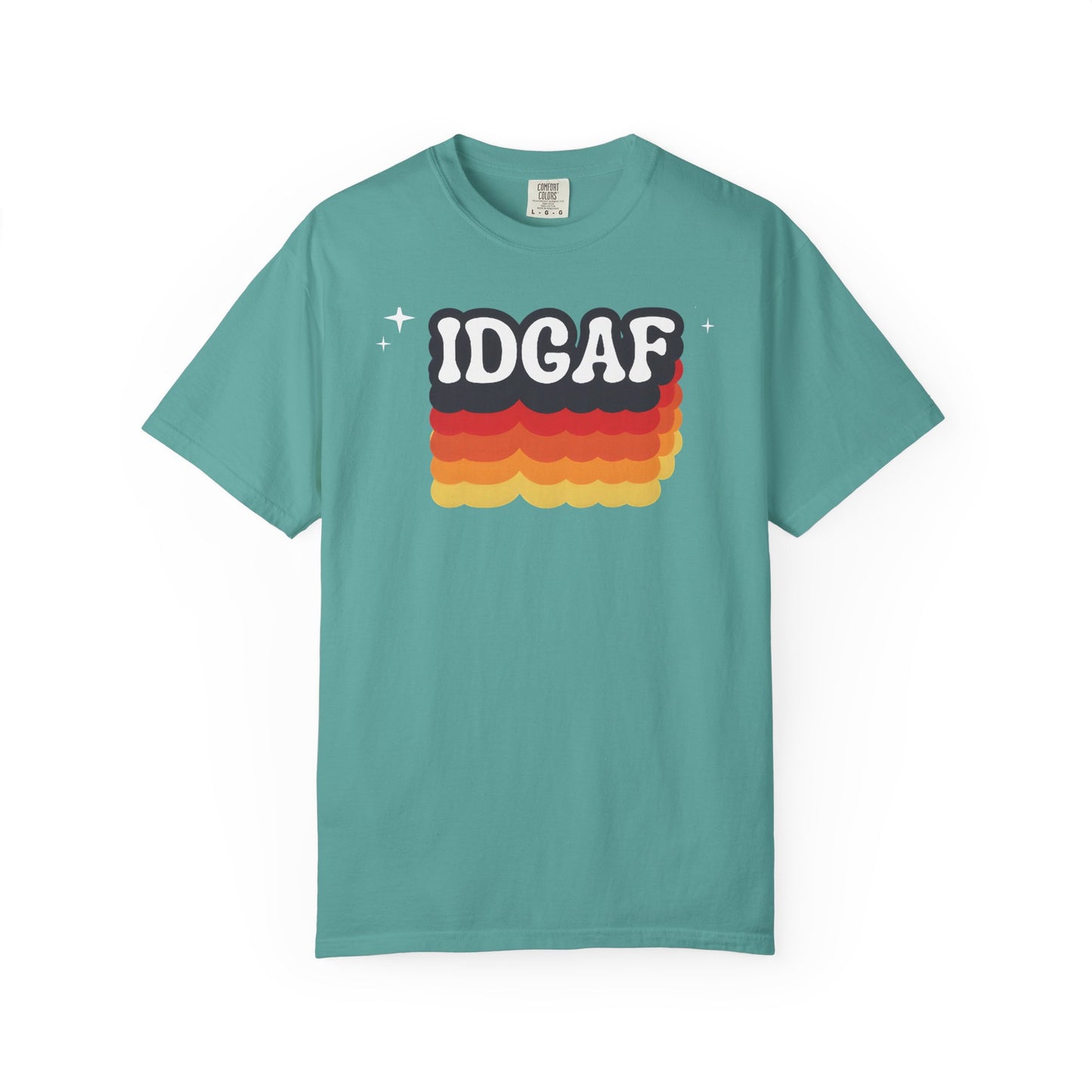 IDGAF Retro Wave T-Shirt