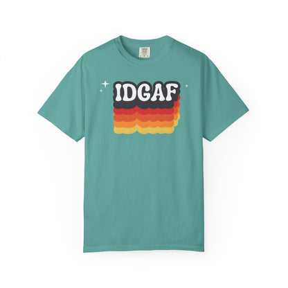 IDGAF Retro Wave T-Shirt
