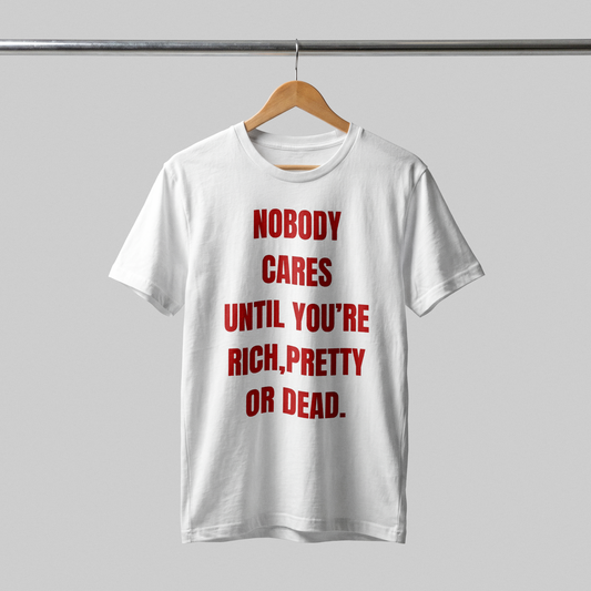 NOBODY CARES T-shirt