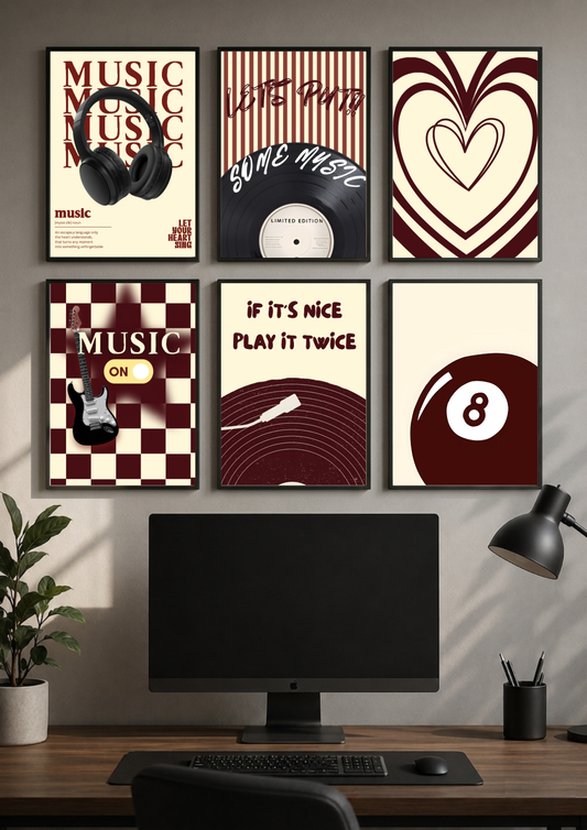 MUSIC poster bundle
