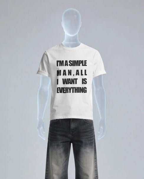SIMPLE MAN T-Shirt
