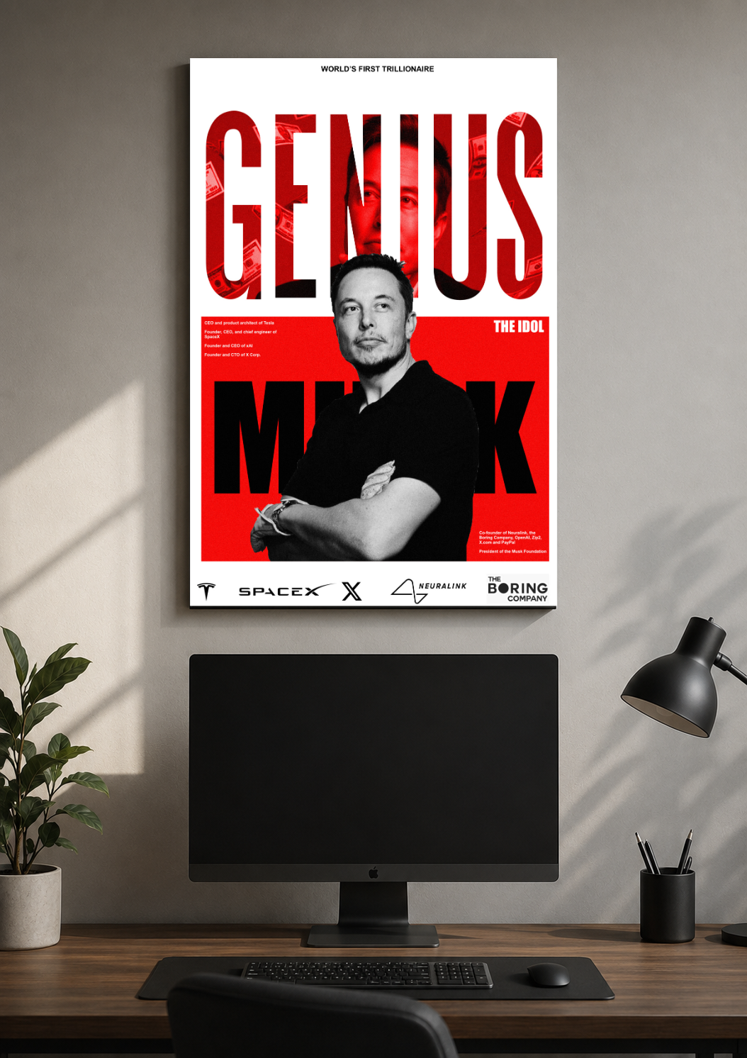 ELON MUSK Poster